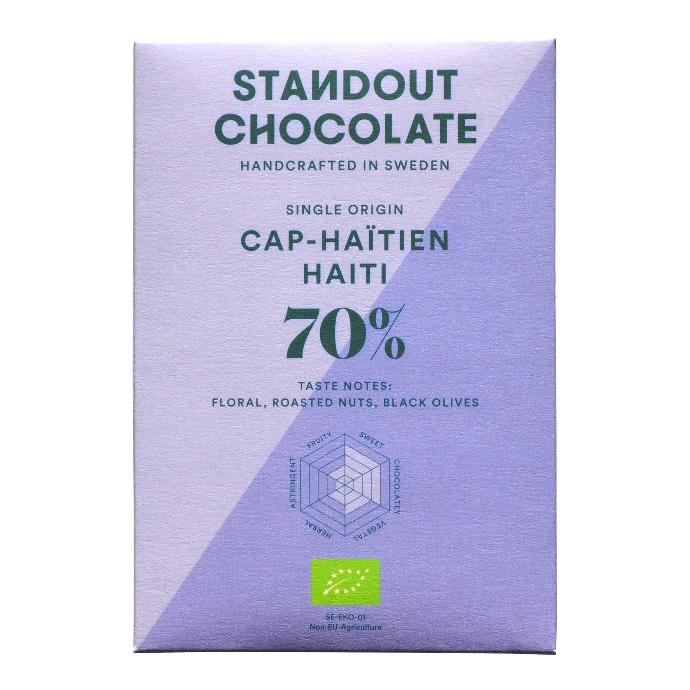 STANDOUT CHOCOLATE - Cap-Haïtien, Haïti 70% BIO