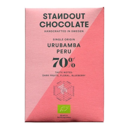 STANDOUT CHOCOLATE - Urubamba, Peru 70% BIO