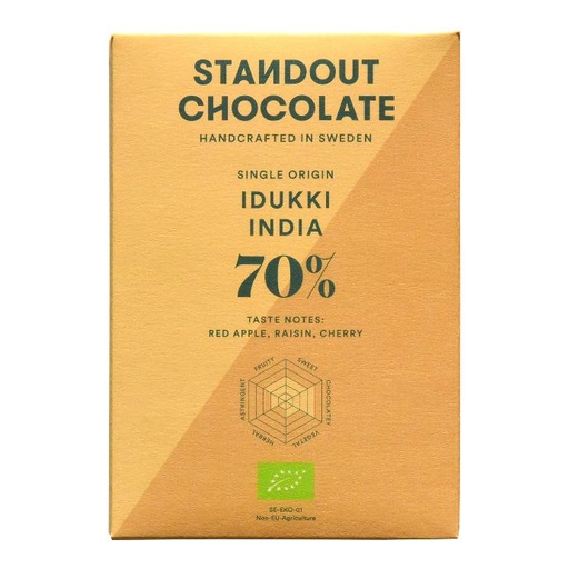 STANDOUT CHOCOLATE - Idukki, India 70% BIO