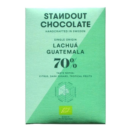 STANDOUT CHOCOLATE - Lachua, Guatemala 70% BIO